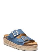 Sonja Shoes Summer Shoes Platform Sandals Blue SWEEKS