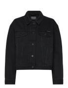 Berit Denim Jacket Asphalt Black Jeansjacka Denimjacka Black Nudie Jea...