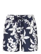 Palm Lei Print Swim Shorts Badshorts Blue GANT