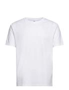 Ace T-Shirt Tops T-shirts Short-sleeved White Double A By Wood Wood