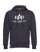 Basic Hoody Designers Sweat-shirts & Hoodies Hoodies Navy Alpha Indust...