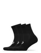 3Ppk Quarter Sport Socks Regular Socks Black Asics