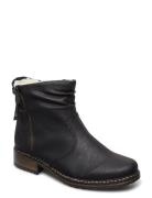 Z6841-01 Shoes Boots Ankle Boots Ankle Boots Flat Heel Black Rieker