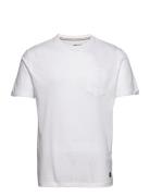 Bhnasir Tee Noos Tops T-shirts Short-sleeved White Blend