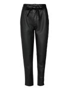 Indie Leather New Trousers Bottoms Trousers Leather Leggings-Byxor Bla...