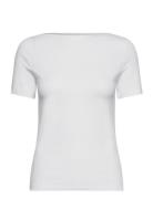 Vmpanda Modal S/S Top Noos Tops T-shirts & Tops Short-sleeved White Ve...