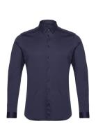 Marco Crunch Jersey Shirt Tops Shirts Casual Blue Mos Mosh Gallery
