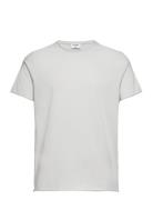 Roll Neck Tee Designers T-shirts Short-sleeved Grey Filippa K