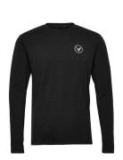Joker M L/S Tee Sport T-shirts Long-sleeved Black Virtus