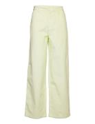 Jenny Trousers Bottoms Jeans Wide Green EDITED