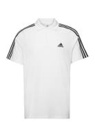 M 3S Pq Ps Sport Polos Short-sleeved White Adidas Sportswear