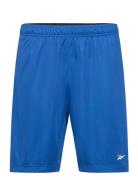 Comm Knit Short Sport Shorts Sport Shorts Blue Reebok Performance