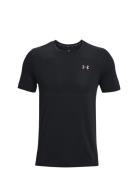 Ua Rush Seamless Legacy Ss Sport T-shirts Short-sleeved Black Under Ar...