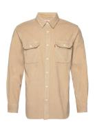 Classic Worker Fields Of Rye Overshirt Tops Overshirts Beige LEVI´S Me...