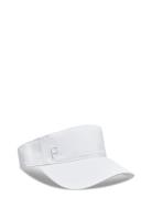 W S Sport P Visor Sport Headwear Caps White PUMA Golf
