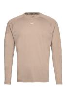 M Run Ls Tee Sport T-shirts Long-sleeved Brown PUMA