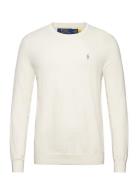 Polo Ralph Lauren Slim Fit Textured Cotton Sweater Vit