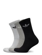 Tre Crw Cush3Pp Sport Socks Regular Socks White Adidas Originals