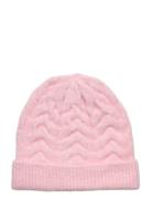 Koganna Cable Knit Beanie Cp Acc Accessories Headwear Hats Beanie Pink...