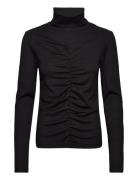 Pollux Adenau Blouse Tops T-shirts & Tops Long-sleeved Black Mads Nørg...