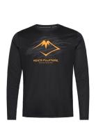 Fujitrail Logo Ls Top Sport T-shirts Long-sleeved Black Asics