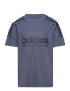 J Hot Ut Tee Sport T-shirts Short-sleeved Blue Adidas Performance