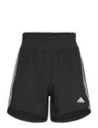 Pacer Wvn High Sport Shorts Sport Shorts Black Adidas Performance