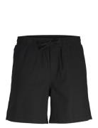 Jpstjaiden Jjsummer Linen Blend Short Sn Bottoms Shorts Casual Black J...