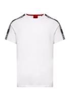Sporty Logo T-Shirt Designers T-shirts Short-sleeved White HUGO