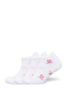 Heart Sock Pack, Kit Of 3 Lingerie Socks Footies-ankle Socks White Dai...