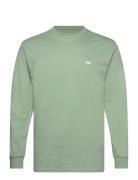 Mn Left Chest Hit Ls Sport T-shirts Long-sleeved Green VANS