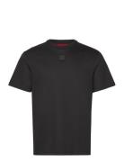 Dalile Designers T-shirts Short-sleeved Black HUGO
