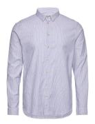 Mos Mosh Gallery Mmgmarco Oxford Stripe Shirt Blå