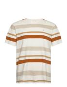 Clean Cut Copenhagen Calton Striped Tee Kräm