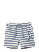 Nmmfinn Light Sweat Long Shorts Unb Bottoms Shorts Blue Name It