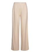 Vila Vijolanda Hw Pleated Pants - Noos Beige