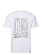 Matrix T-Shirt Designers T-shirts Short-sleeved White BLS Hafnia