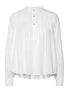 Shirt Tops Blouses Long-sleeved White Sofie Schnoor