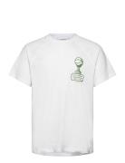 Tournament T-Shirt Tops T-shirts Short-sleeved White Les Deux