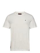 Watson Slub Tee Designers T-shirts Short-sleeved White Morris