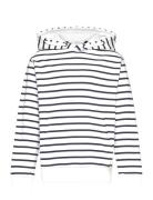 Striped Hooded Sweatshirt Tops Sweat-shirts & Hoodies Hoodies Multi/pa...