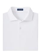 Peter Millar Solid Performance Jersey Polo Vit