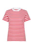 Tamaris Apparel Dabra Stripe T-Shirt Röd