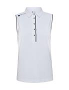 Ladies Classic Top Sport T-shirts & Tops Polos White BACKTEE