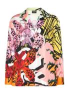 Ericeira M. Christian Lacroix Tops Shirts Long-sleeved Red Desigual