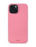 Silic Case Iph 15 Mobilaccessoarer-covers Ph Cases Pink Holdit