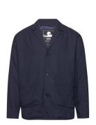 Edwin Edison Blazer - Dark Navy Marinblå