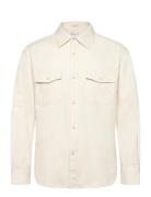 GANT Rel Utility Shirt Kräm