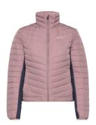 Eva Down Jacket Sport Jackets Padded Jacket Pink Kari Traa