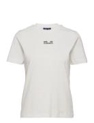 Jalona Designers T-shirts & Tops Short-sleeved White Baum Und Pferdgar...